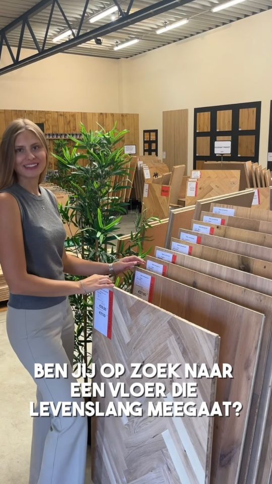 Op zoek naar een vloer die levenslang meegaat?