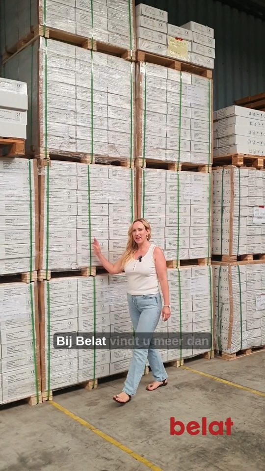 Een kijkje in het magazijn van Belat